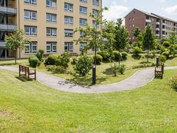 Gartenanlage im Haus Karlsruher Weg