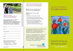 Förderverein Martinshaus Berghausen